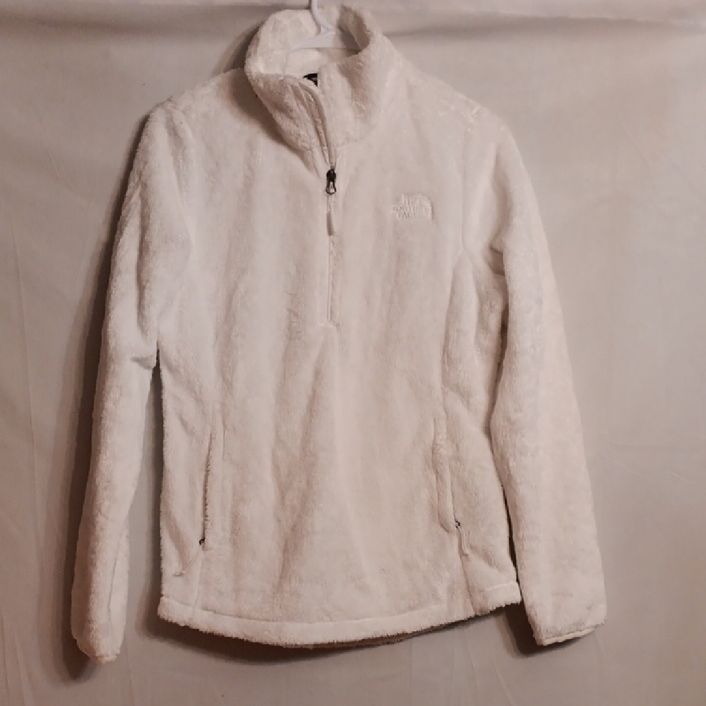 The North Face Women's White Fleece Jacket Size Small